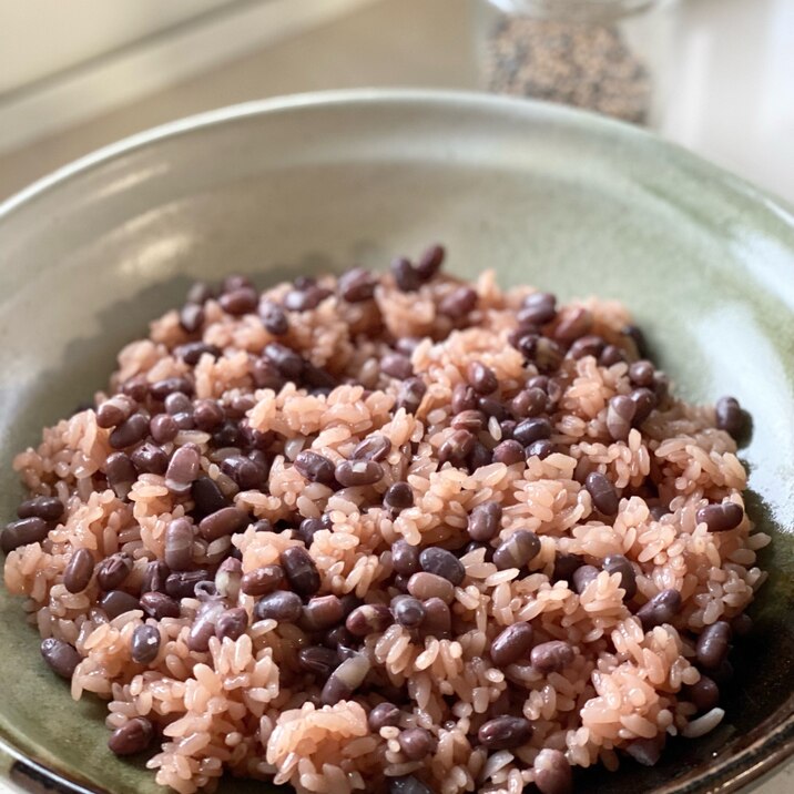 お赤飯(母の味再現…にはまだまだ❗️)